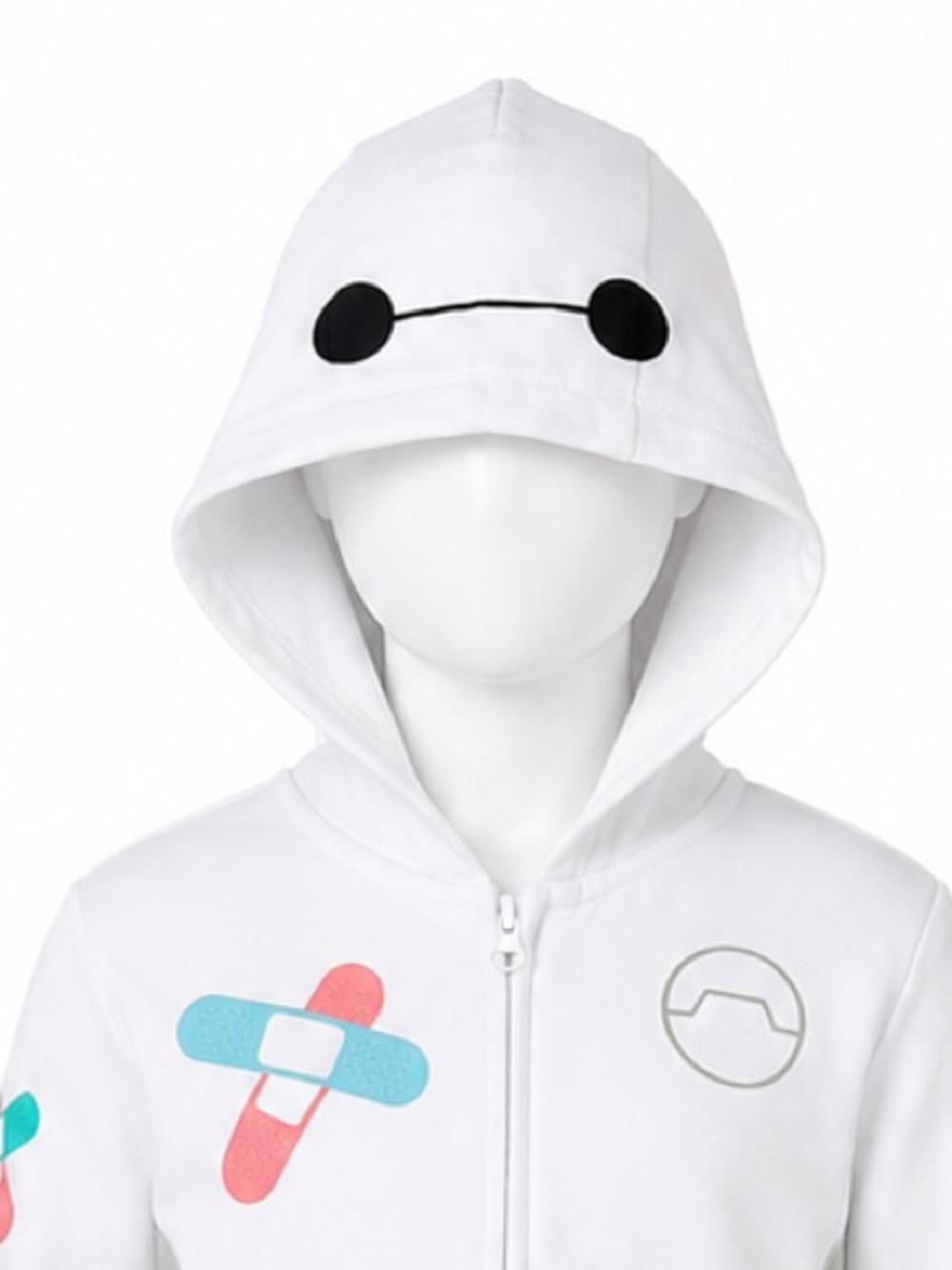 Disney Parks Baymax Costume Hoodie White NWT Big Hero 6